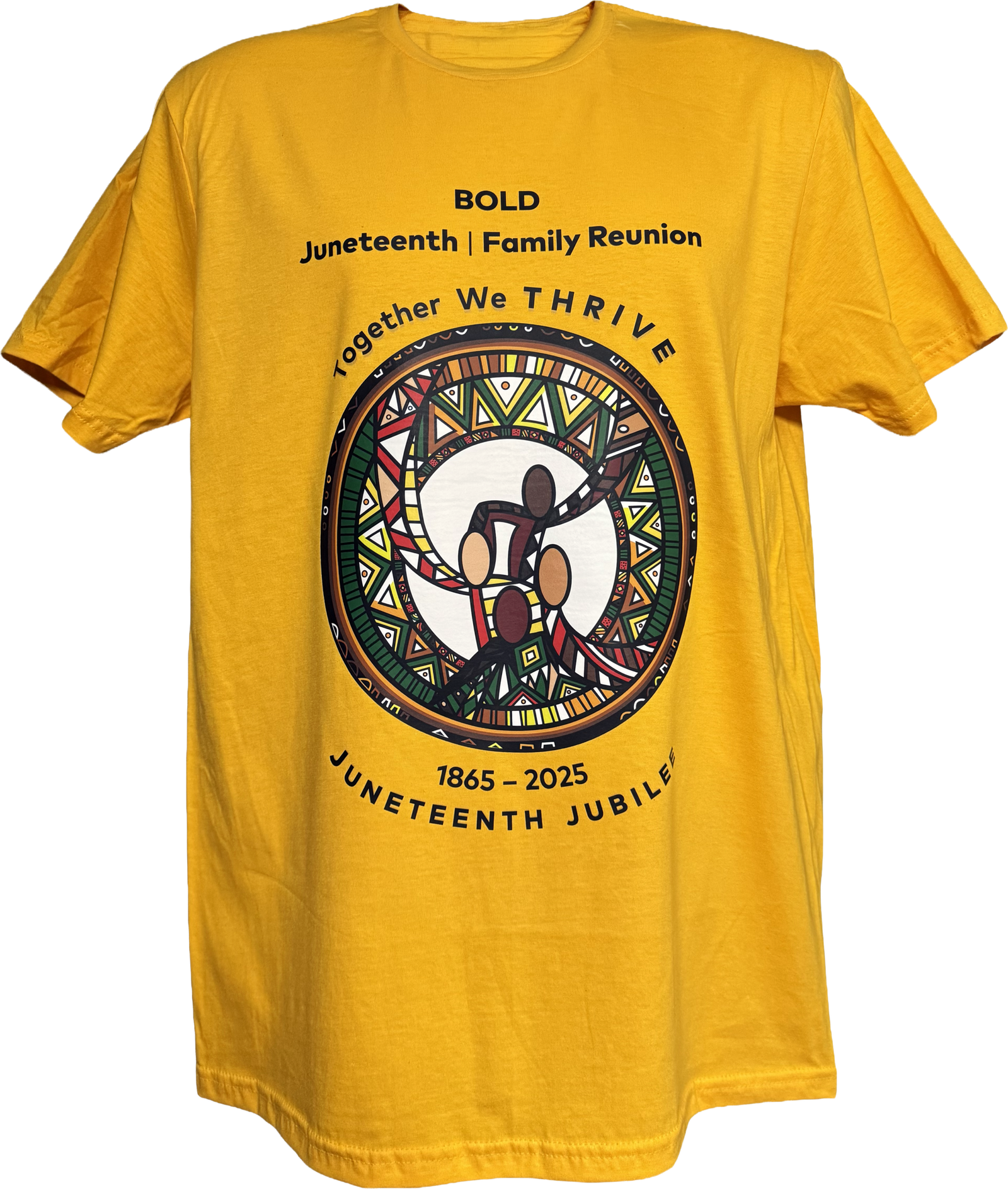 DTF printed Juneteenth design made for Vanguard by Tavo Prints