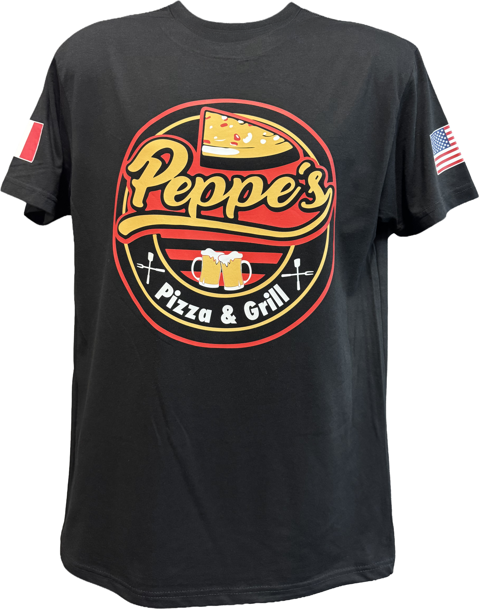 DTF printed design made for Peppe's by Tavo Prints